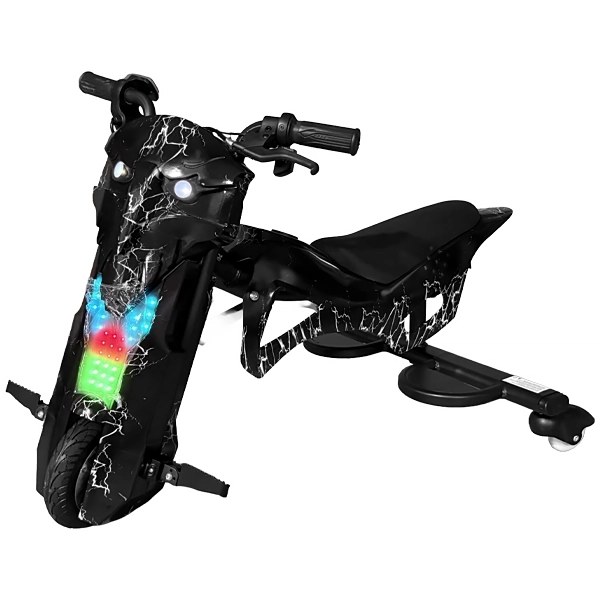 Triciclo Eléctrico Audisat Moto TE-8MX 8" Bluetooth Speaker - Lightning Black (3 Meses de Garantía)