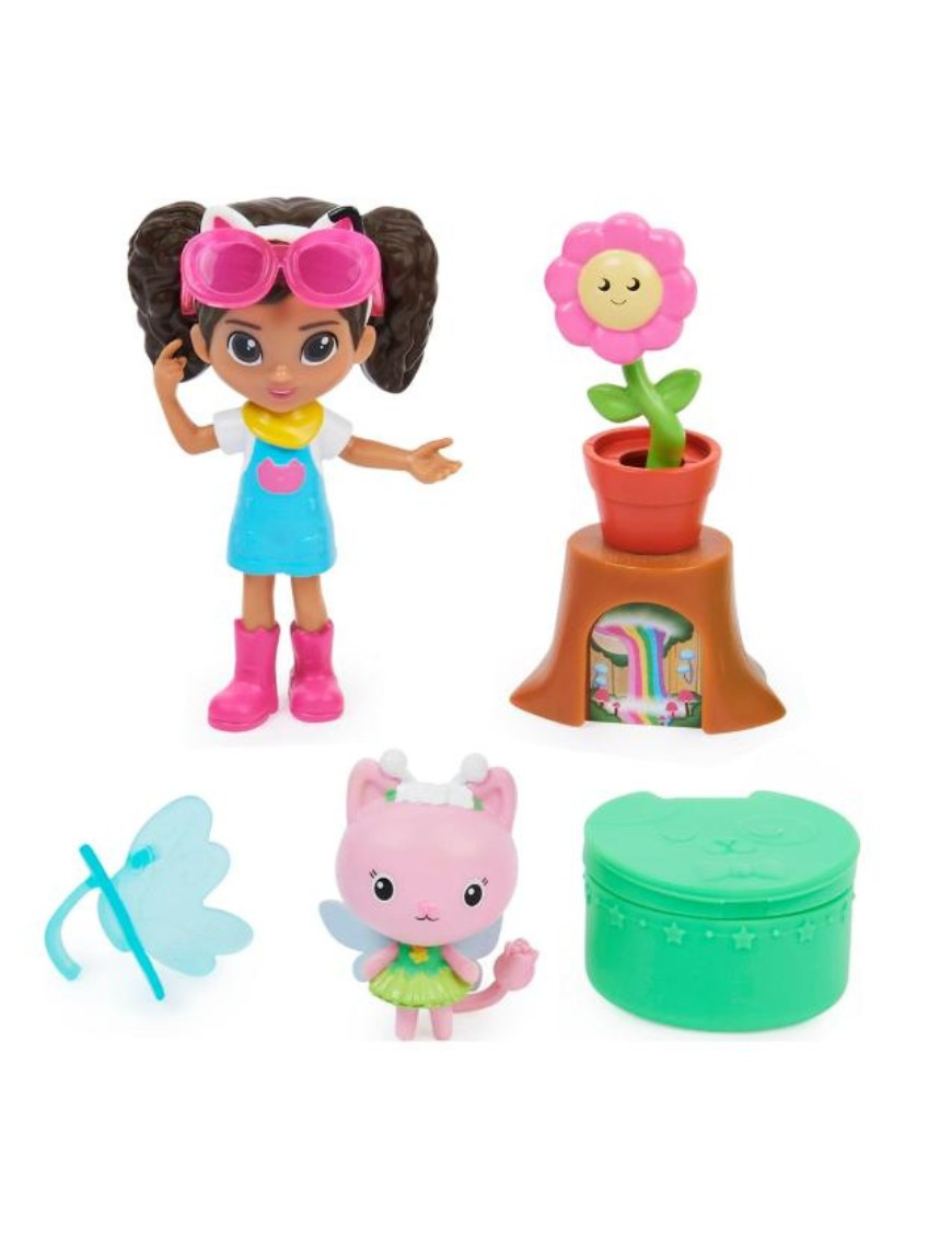 Juguete Playset de Jardin Gabby’s Dollhouse c/ Accesorios