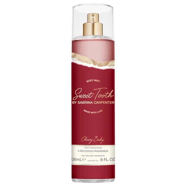 Body Mist Feminino Sabrina Carpenter Sweet Tooth Cherry Baby 236 ml