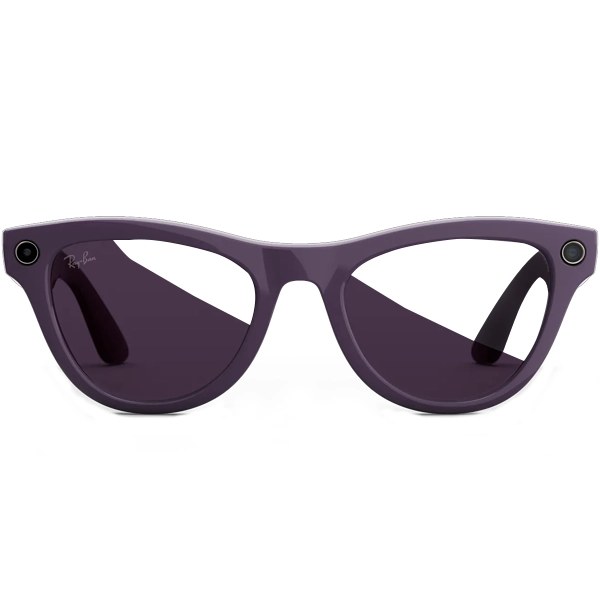 Gafas Inteligentes Transitions Ray Ban Meta Skyler (Gen 2) RW4014 con Cámara y Altavoz - Shiny Mystic Violet Amethyst