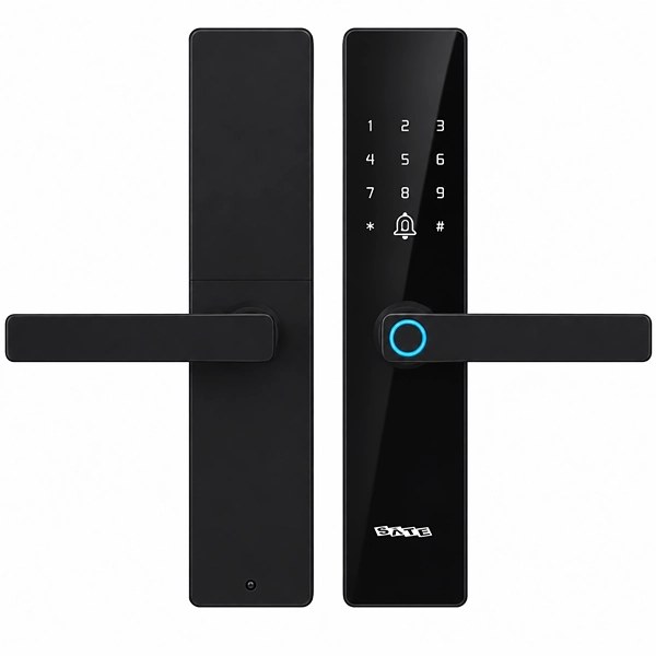 Cerradura Electrónica para Puerta Satellite SL-85 - Negro