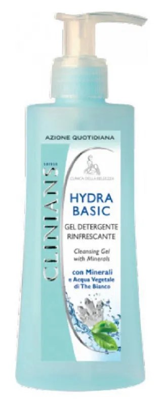 Gel Demaquilante Refrescante Clinians Hydra Basic com Mineral Água de Vegetares 150ml