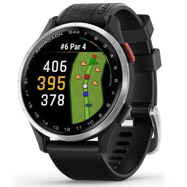 Reloj Garmin Approach S44 Golf 010-03009 43 mm con GPS Bluetooth - Plata Negro