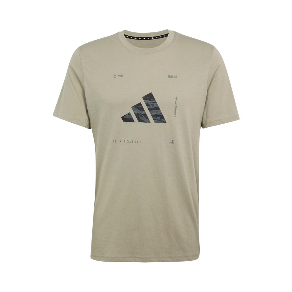 Remera Adidas Jd8230 Climacool Training Camo Logo Graphic Masculino