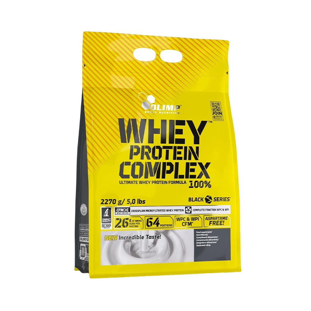 Suplemento Olimp Sport Nutrition Whey Protein Complex 100% Strawberry 2270 Gr