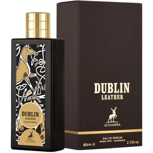 Perfume Unisex Maison Alhambra Dublin Leather EDP 80ml (Frasco Dañado)
