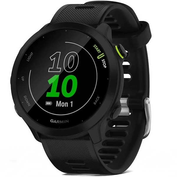 Reloj Garmin Forerunner 55 010-02562 con GPS Bluetooth - Negro