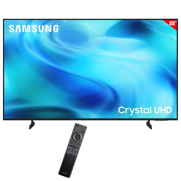 Smart TV LED 55" Samsung Crystal UHD UN55U8000HG 4K Ultra HD Tizen Wi-Fi Bluetooth con Conversor Digital