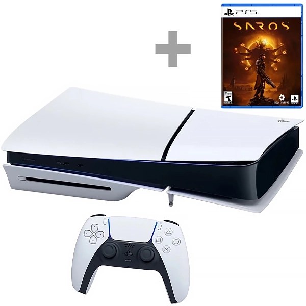 Consola Sony PlayStation 5 Slim 1TB CFI-2115 8K + Juego SAROS