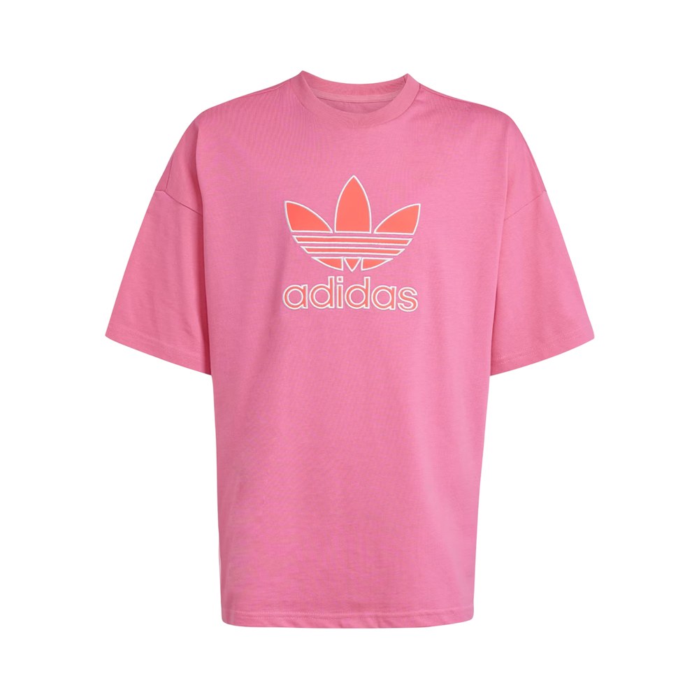 Remera Juvenil Adidas Jv8559 Oversize Trefoil Unisex