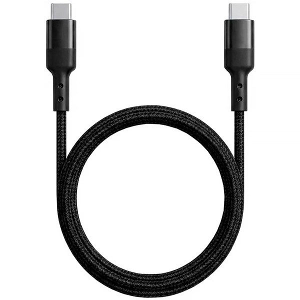 Cable USB-C Mtek MC-18CCM de 1.8 Metros - Negro