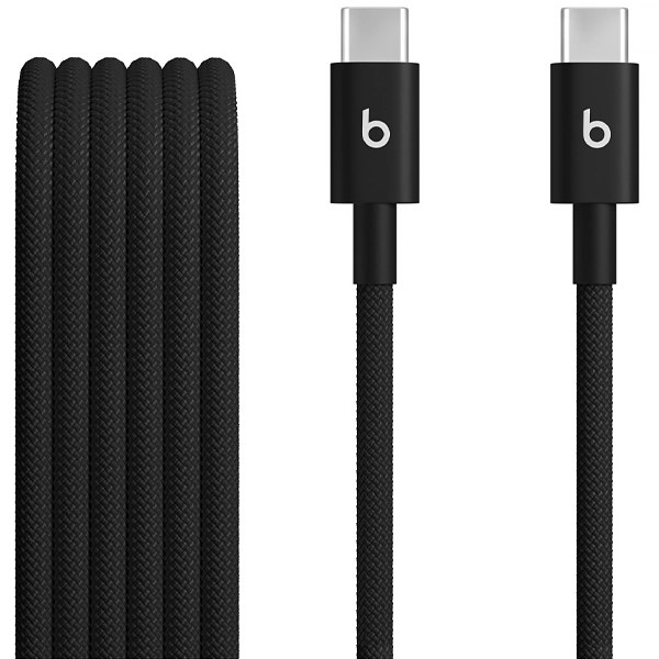 Cable USB-C Beats A3393 MDGA4ZM 1.50 Metros - Bolt Black