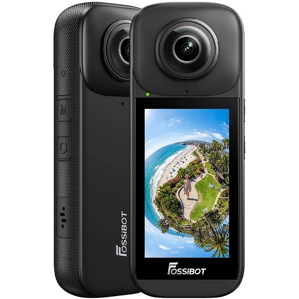 Cámara de Acción Fossibot FC360 8K - Negra