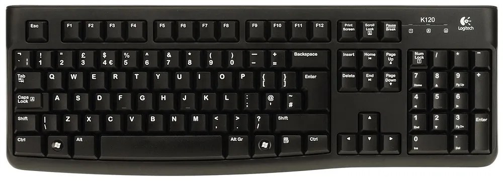 Teclado Logitech K120 USB com Fio (Español)