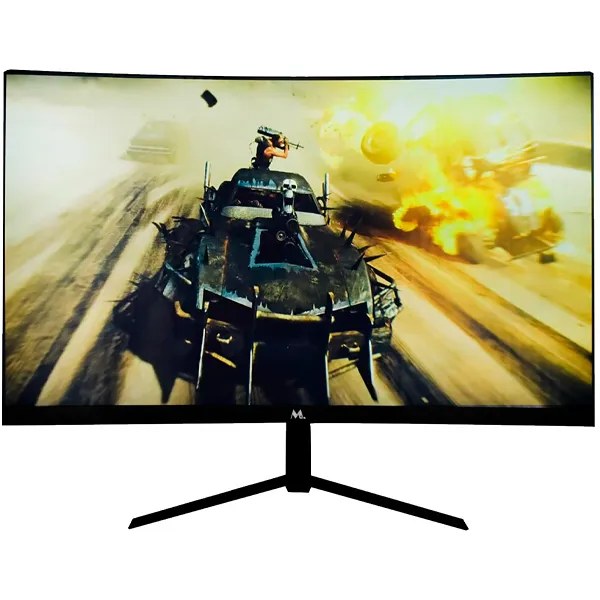 Monitor Gamer Curvo Mtek M24SFV165C de 24" Full HD 165Hz 1 ms MPRT con DisplayPort HDMI