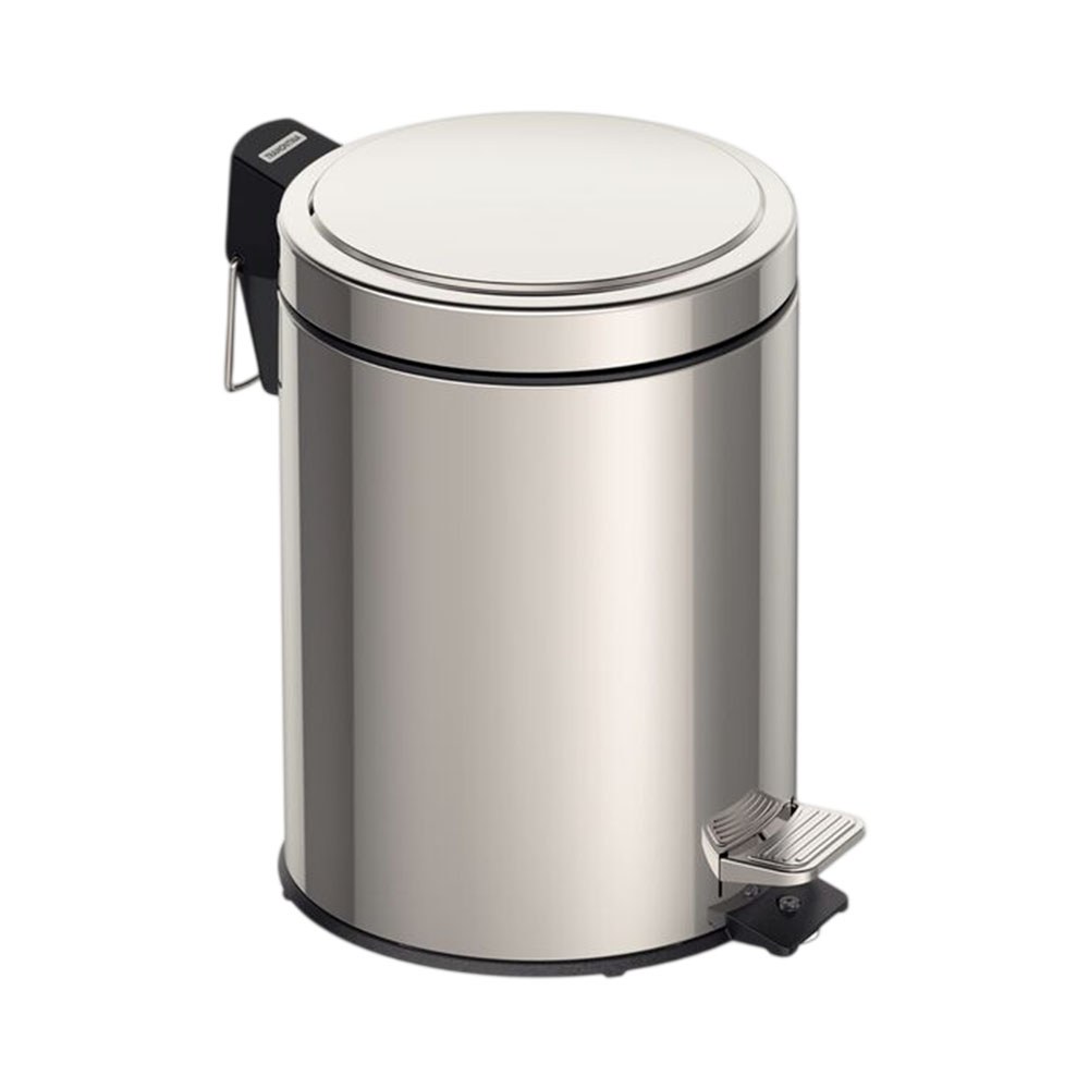 Basurero Con Pedal Tramontina Brasil 94538/105 5 L Plata
