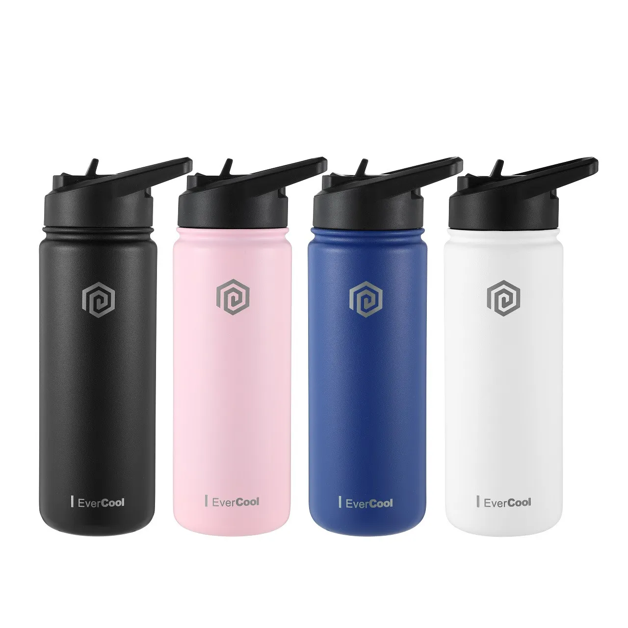 Termo de acero inoxidable de 18oz. Marca EverCool